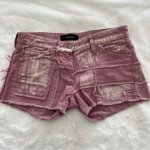 Isabel Marant Pink Denim Skorts